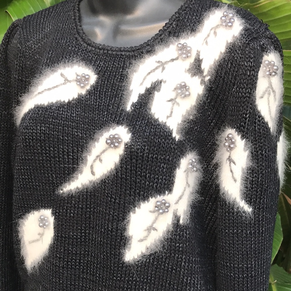 Vintage angora sweater
